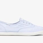 Chillax Twill Dames Wasbaar Lichtblauw Keds