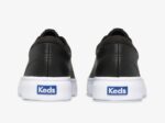 Dames Alley Leer Keds Zwart - Afbeelding 2