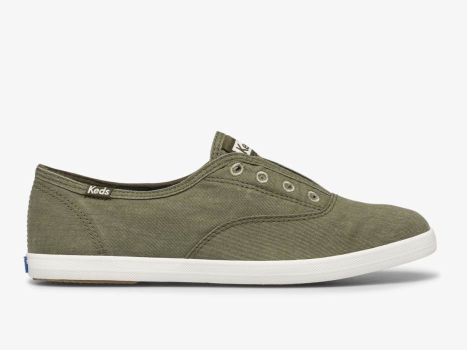 dames_chillax_wasbaar_feat_biologisch_katoen_keds_olijf.jpg Dames Chillax Wasbaar Feat. Biologisch Katoen Keds Olijf - Afbeelding 1