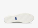 Dames Demi Trx Leer Keds Wit Zilver - Afbeelding 4