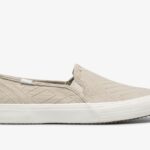 Dames Dubbeldekker Geo Jersey Grijs Keds