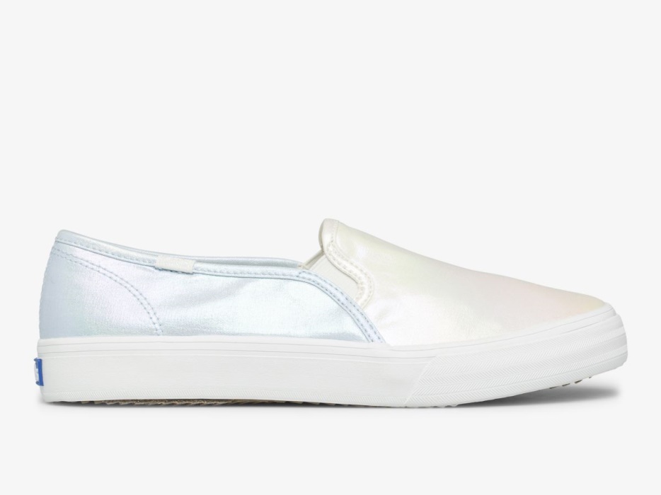 dames_dubbeldekker_iriserend_creme_multi_keds.jpg Dames Dubbeldekker Iriserend Crème/multi Keds - Afbeelding 1