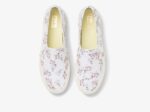 Dames Dubbeldekker Lente Bloemen Crème Keds - Afbeelding 3
