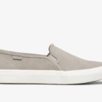 Dames Dubbeldekker Perf Suede Keds Grijs