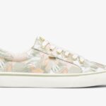 Dames Jump Kick Palm Canvas Keds Groen Multi