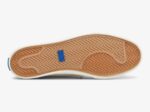 Dames Jump Kick Rib Gebreide Kraag Keds Wit/rood - Afbeelding 4