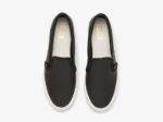 Dames Jump Kick Slip Leer Keds Zwart - Afbeelding 3