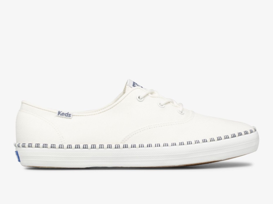 dames_kampioen_wave_keds_wit.jpg Dames Kampioen Wave Keds Wit - Afbeelding 1