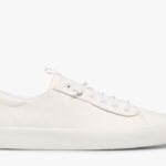 Dames Kickback Leer Keds Wit