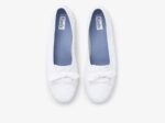 Dames Kust Madeliefje Oogje Wit Keds - Afbeelding 3