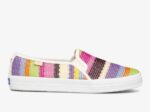 Dames X Kate Spade New York Dubbeldekker Gehaakt Roze Multi Keds