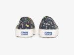 Dames X Rifle Paper Co. Dubbeldekker Petite Fleurs Bedrukte Indigo Keds - Afbeelding 3