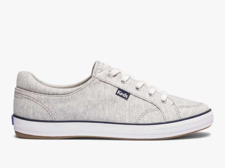 damescentrum_ll_jersey_keds_grijs.jpg Damescentrum Ll Jersey Keds Grijs - Afbeelding 1