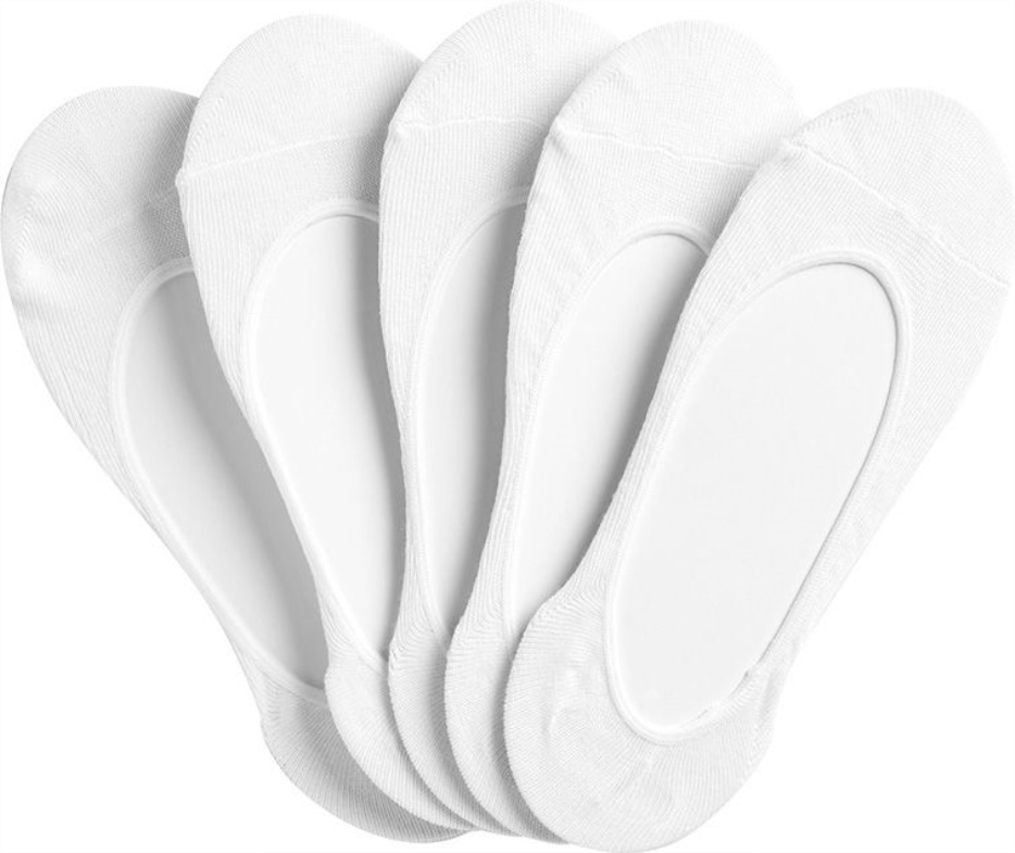 damessokken_met_extra_laag_uitgesneden_voering_van_5_pk_wit_keds.jpg Damessokken Met Extra Laag Uitgesneden Voering Van 5 Pk Wit Keds - Afbeelding 1