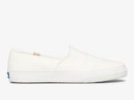 Dubbeldekker Wave Canvas Dames Keds Crème
