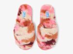 Fuzzy Slipper Dames Keds Roze Camo - Afbeelding 3