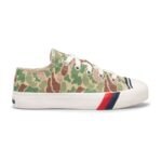 Grote Kid's Royal Lo Camo Olijf Keds