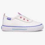 Grote Kid's Topkick Slip On Jr Wasbaar Leer Wit Keds