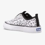 Grote Kid's Topkick Wasbare Instapper Wit/zwart Keds - Afbeelding 5
