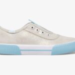 Grote Kid's Topkick Wasbare Slip-on Keds Grijs Iriserend