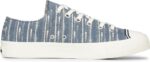 Heren Unisex Royal Lo Geweven Streep Keds Indigo - Afbeelding 6
