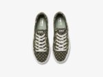 Jump Kick Voor Dames. Biologische Bandana Olijf Keds - Afbeelding 4