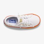 Keds Big Kid's Kickstart Leer Jr Regenboog Wit/regenboog - Afbeelding 3