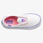 Keds Big Kid's Topkick Slip On Wasbaar Leer Wit - Afbeelding 2