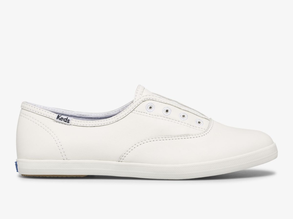 keds_dames_chillax_leer_wit.jpg Keds Dames Chillax Leer Wit - Afbeelding 1