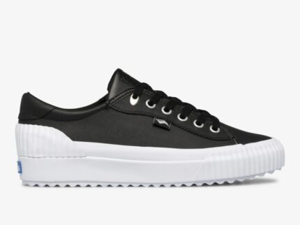 Keds Dames Demi Trx Leer Zwart