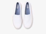 Keds Dames Dubbeldekker Canvas Wit Koraal - Afbeelding 3