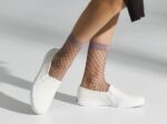 Keds Dames Dubbeldekker Geo Jersey Crème - Afbeelding 2