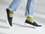 Keds Dames Dubbeldekker Leer Zwart - Afbeelding 2