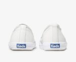 Keds Dames Kampioen Slip Op Leer Wit - Afbeelding 3