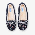 Keds Dames Mocassin Pantoffel Navy Cat Multi