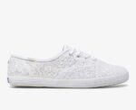 Keds Dames X Kate Spade New York Champion Glitter White