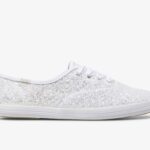 Keds Dames X Kate Spade New York Champion Glitter White