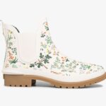 Keds Dames X Rifle Paper Co. Rowan Regenlaars Menagerie Wit Groen