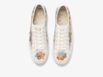 Keds Dames X Rifle Paper Co. Triple Kick Citrus Tuinfeest Wit - Afbeelding 3