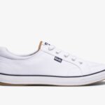 Keds Damescentrum Ii Canvas Streep Wit