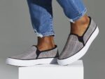 Keds Dubbeldekker Plaid Dames Zwart Multi - Afbeelding 2