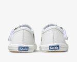 Keds Kampioensneus Voor Kleine Kinderen T-strap Wit Leer - Afbeelding 2