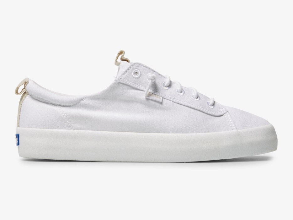 keds_kickback_canvas_voor_dames_wit.jpg Keds Kickback Canvas Voor Dames Wit - Afbeelding 1