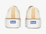 Keds Triple Up Canvas Crème Voor Dames - Afbeelding 2
