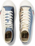 Keds Unisex Royal Hi Patchwork Denim Camo - Afbeelding 3