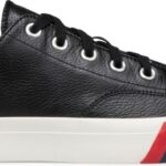 Keds Unisex Royal Lo Klassiek Leer Zwart