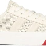 Keds Unisex Royal Plus Geperforeerd Leer Crème