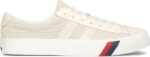Keds Unisex Royal Plus Geperforeerd Leer Crème
