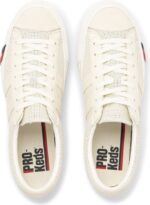 Keds Unisex Royal Plus Geperforeerd Leer Crème - Afbeelding 3