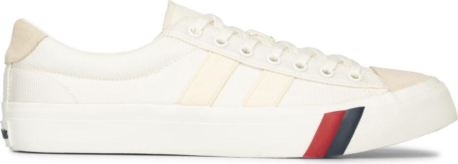 keds_unisex_royal_plus_lo_ballistische_nylon_creme.jpg Keds Unisex Royal Plus Lo Ballistische Nylon Crème - Afbeelding 1